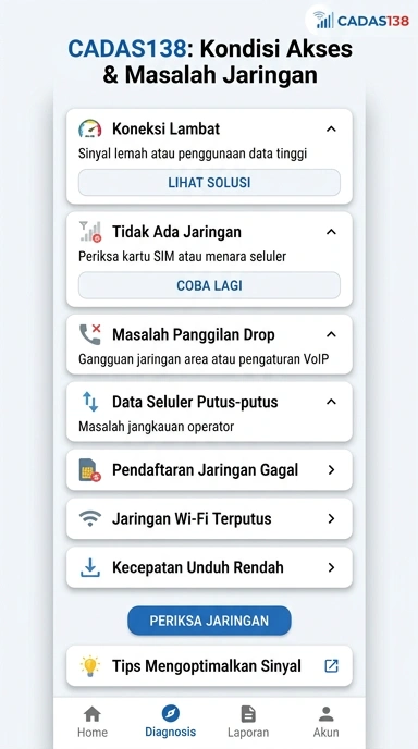 Tampilan link alternatif cadas138